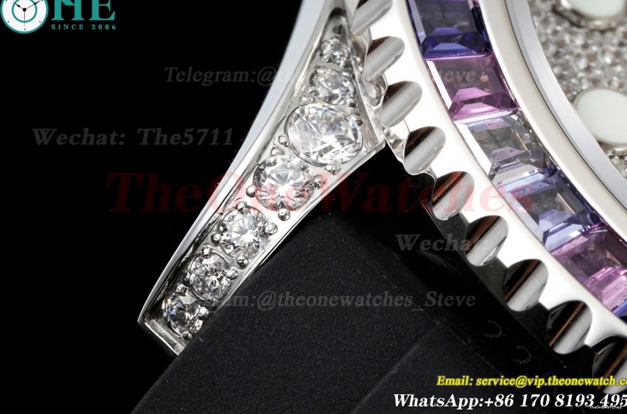 42mm SS 904L RU VR3235 Full Dial Yacht-Master Diamonds JVSF 0118